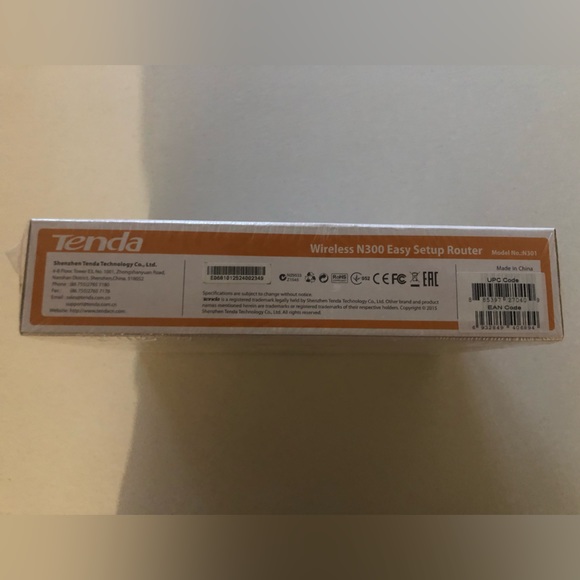 Tenda Wireless N300 Easy Setup Router - Picture 7 of 8